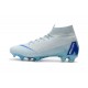 Nouvelles Chaussures de football Nike Mercurial Superfly VI 360 Elite FG Jaune Amarillo Noir Blanc