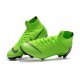 Crampons Nike Mercurial Superfly VI 360 Elite FG - Jade clair métallisé or vif blanc