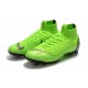 Crampons Nike Mercurial Superfly VI 360 Elite FG - Jade clair métallisé or vif blanc