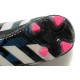 Nouveau Crampons de Football Adidas Battle Pack Predator Instinct FG Noir Blanc Bleu