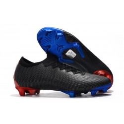 Nouveau Chaussures Football Nike Mercurial Vapor XII Elite FG - Bleu Noir