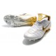 Nouveau Crampons Nike Tiempo Legend V FG Hommes R10 Blanc Or