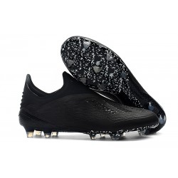 Hommes - Chaussures de Football Adidas X 18+ FG Tout Noir
