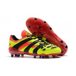 Adidas - Chaussures Football Predator Accelerator Electricity FG Jaune Rouge Noir